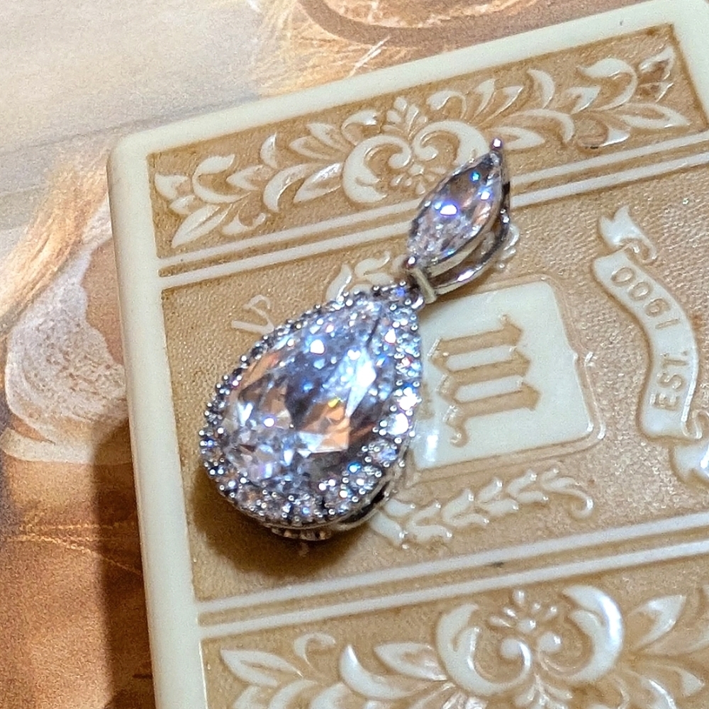 Staur 9.58cttw Earth Grown Lab Diamond Pendant - Picture 5 of 8